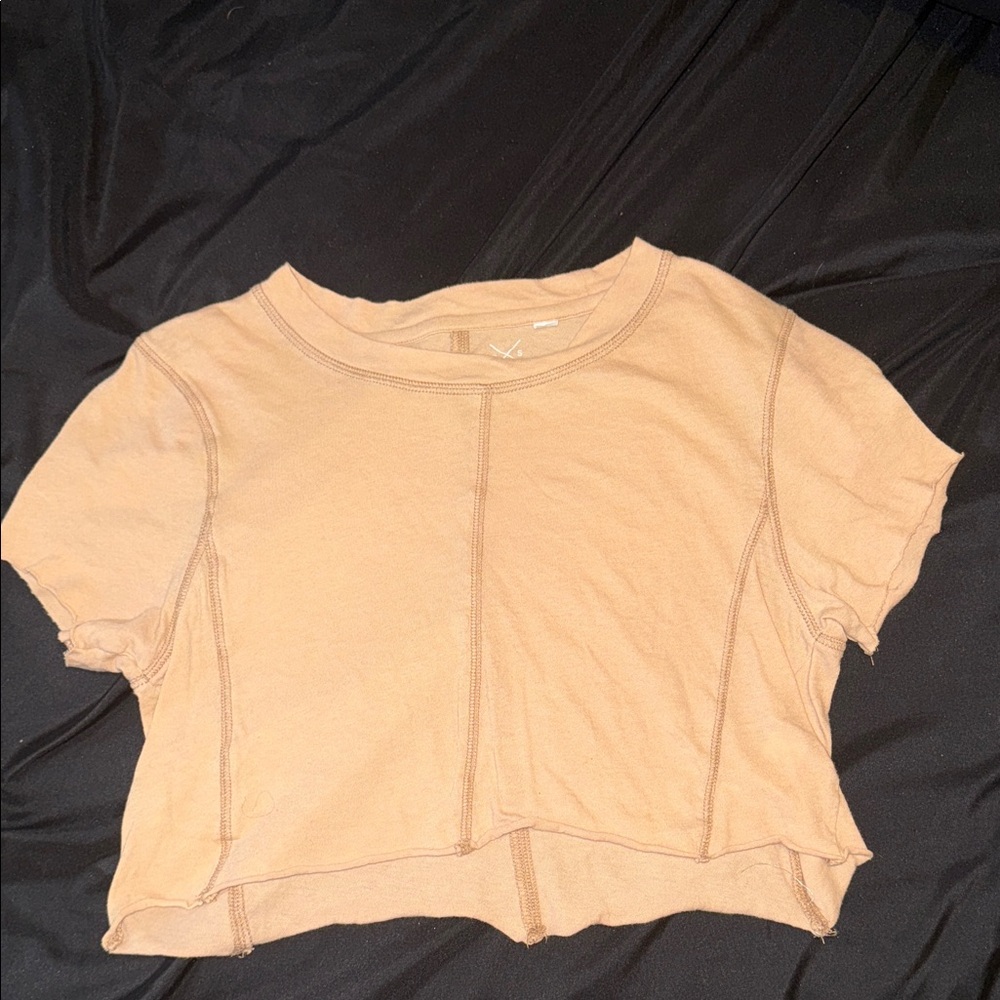 Asics Tan Short Sleeve Women's Tee